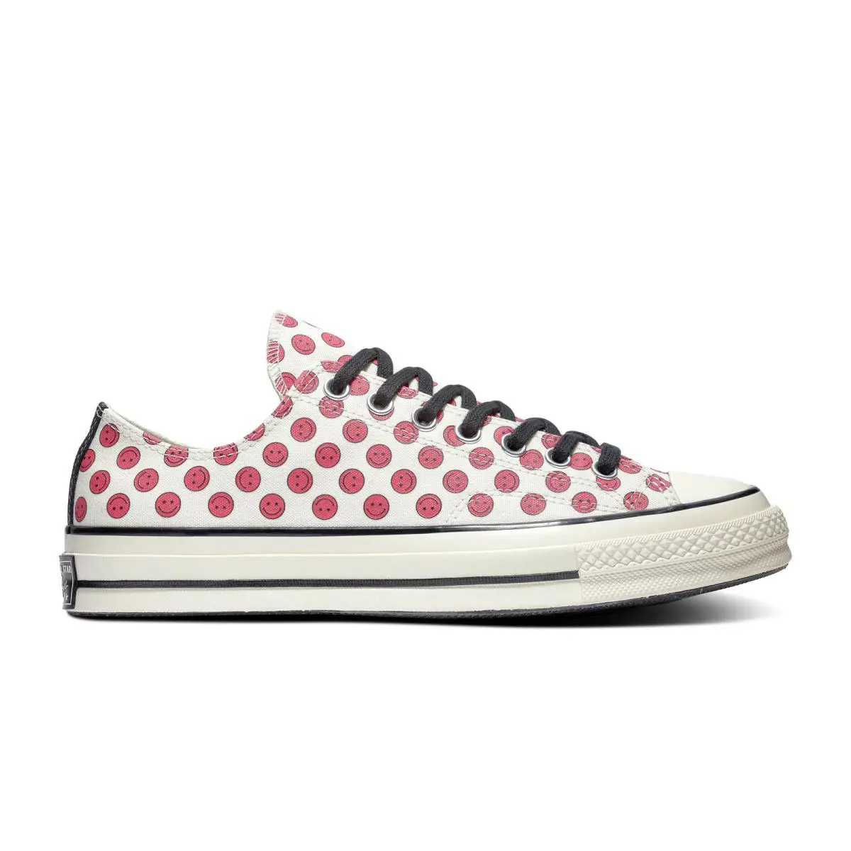 Converse shoes - 167645C - 167645C - Egret/Cerise Pink/Black 4