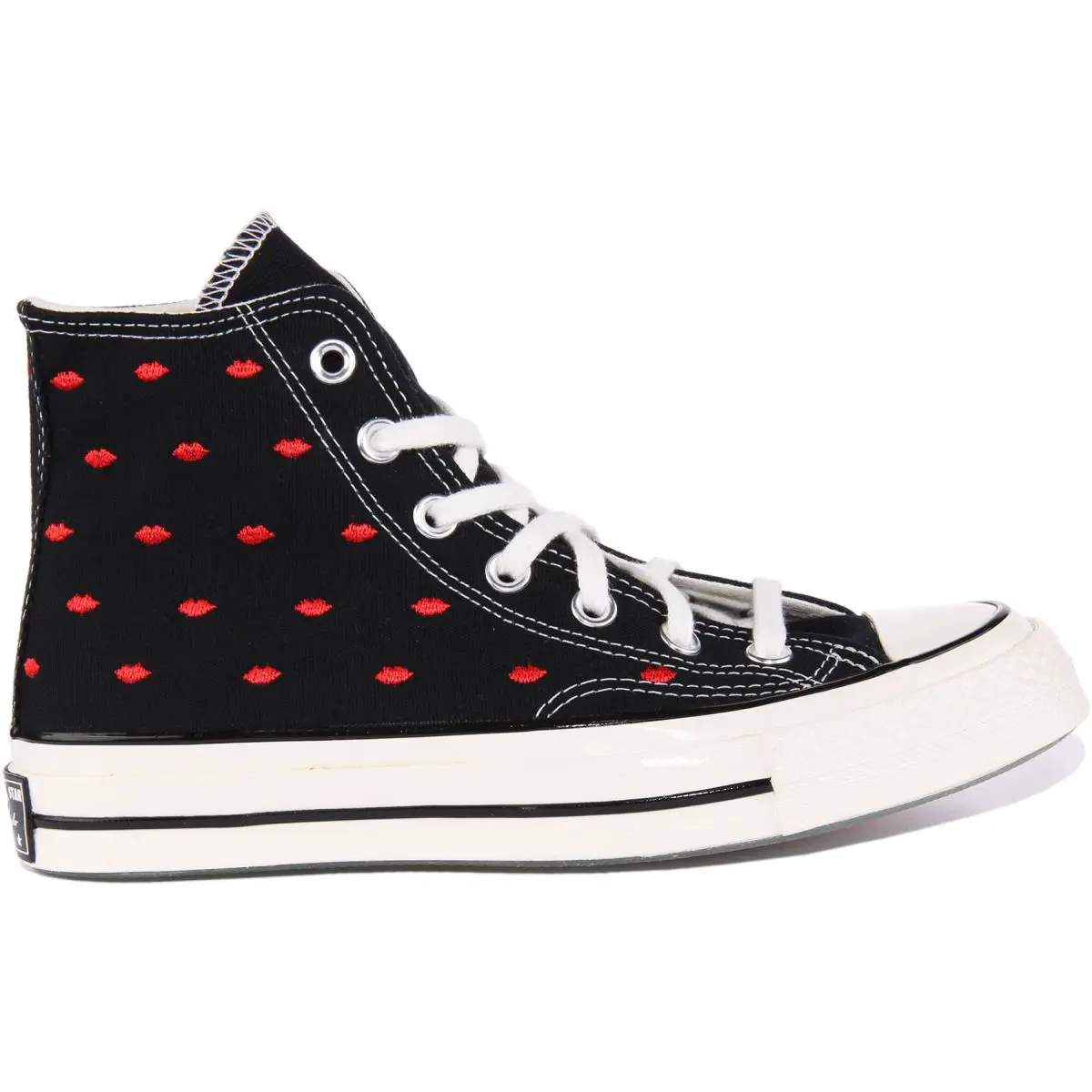 Converse shoes - BLACK RED 0