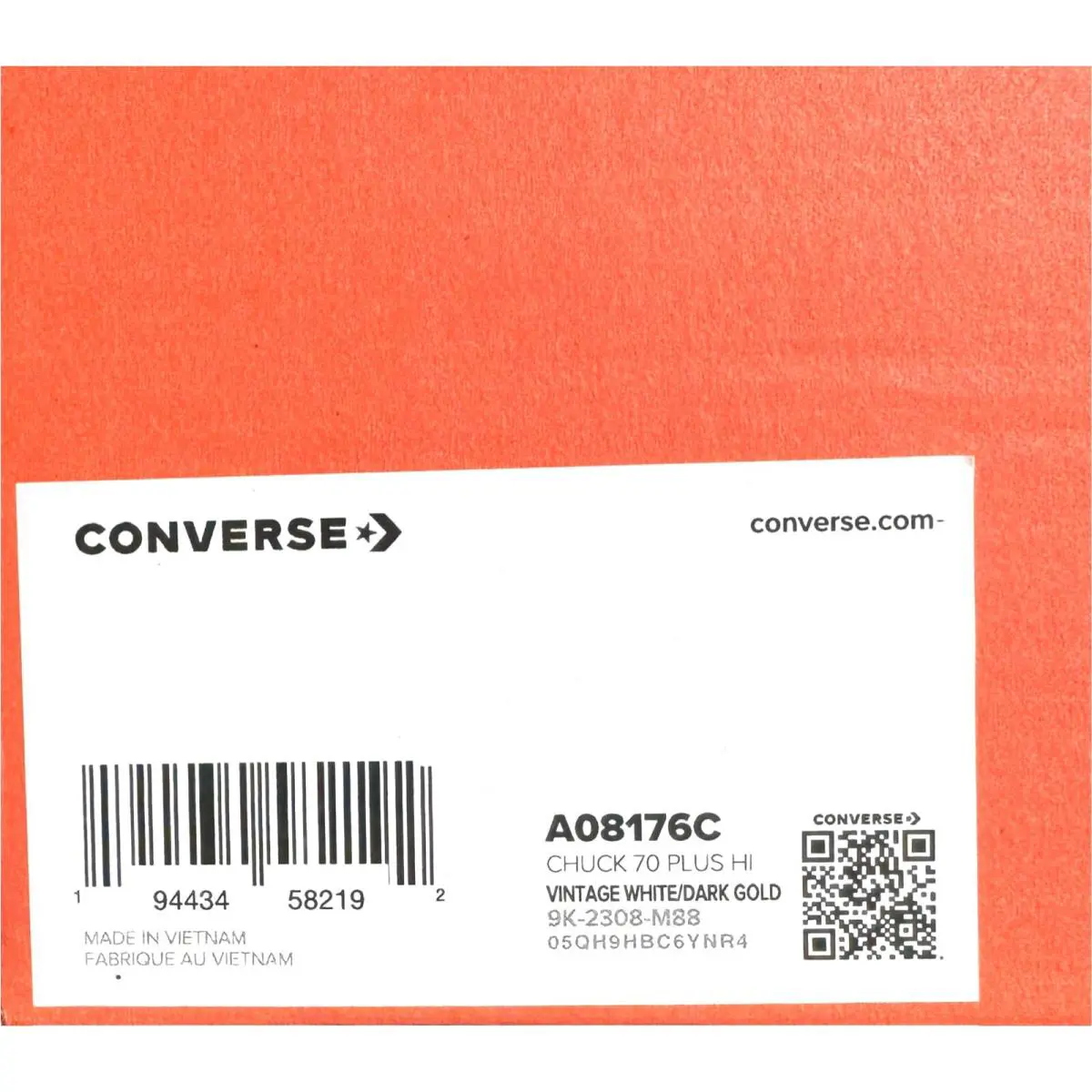 Converse shoes - Converse Chuck 70 - Chuck - A08176C - Gold 7