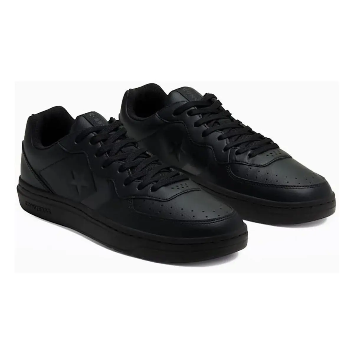 Converse Men`s Rival Oxford Low Top Sneakers Shoes 164445C or 164444C - Black/Black/Black