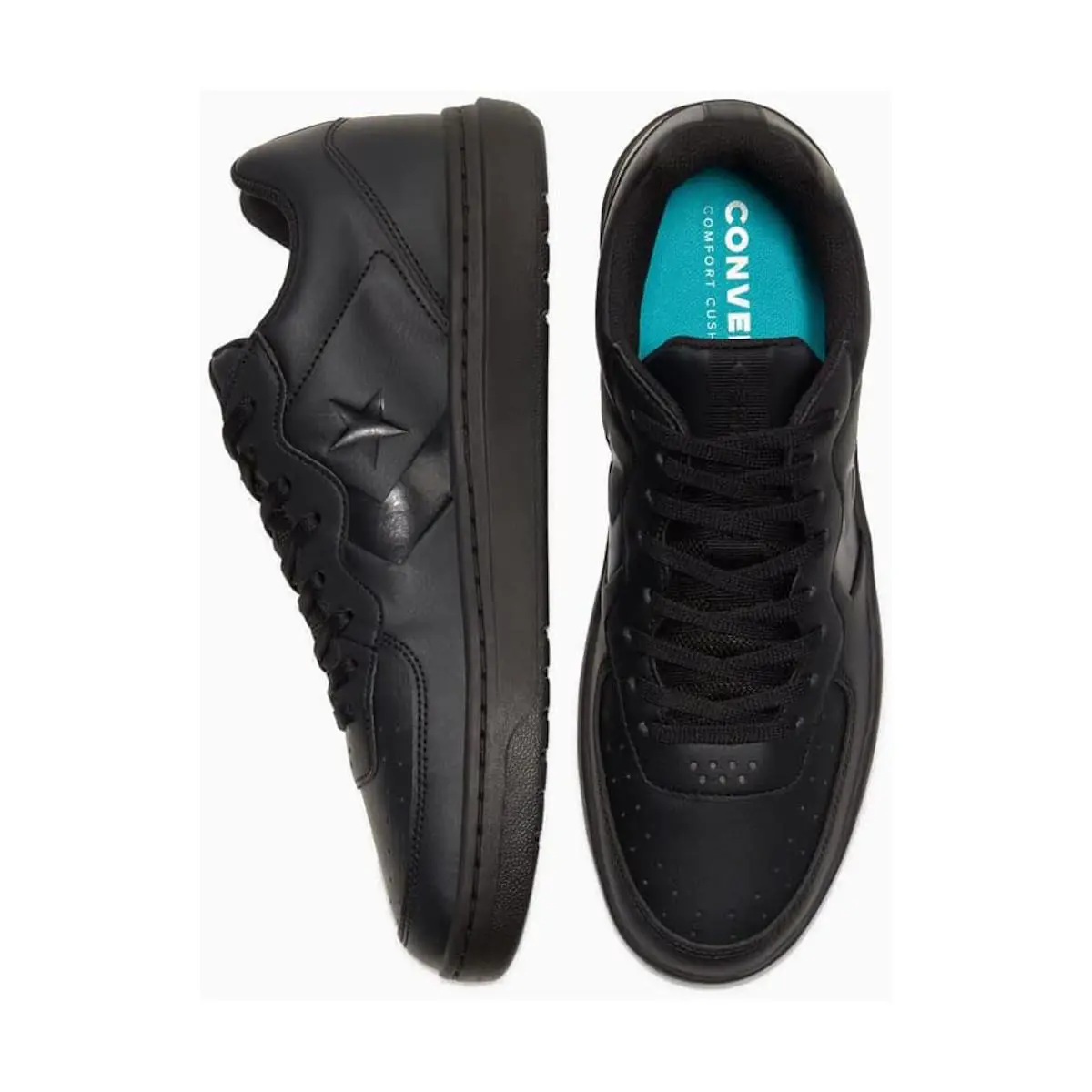 Converse shoes - Converse Rival - Rival - 164445C 164444C - Black/Black/Black 3