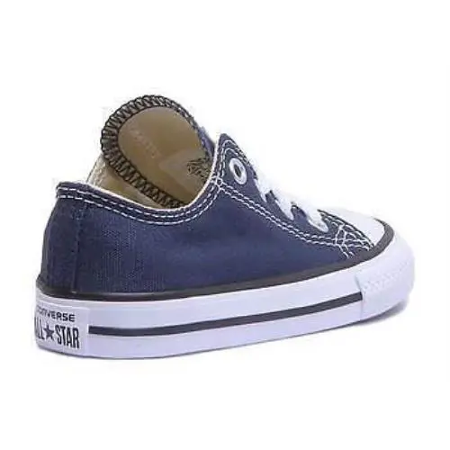 Converse 7J237 Ox Core Classic Low Top Kids Boys Shoes Navy UK 4 - 10 - Navy