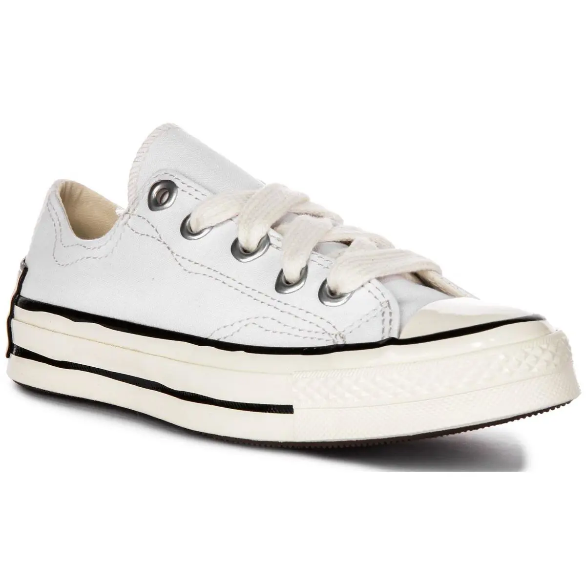 Converse A08525C Chuck 70 Drawn Low Top Womens Sneakers In White US 3 - 8 - WHITE