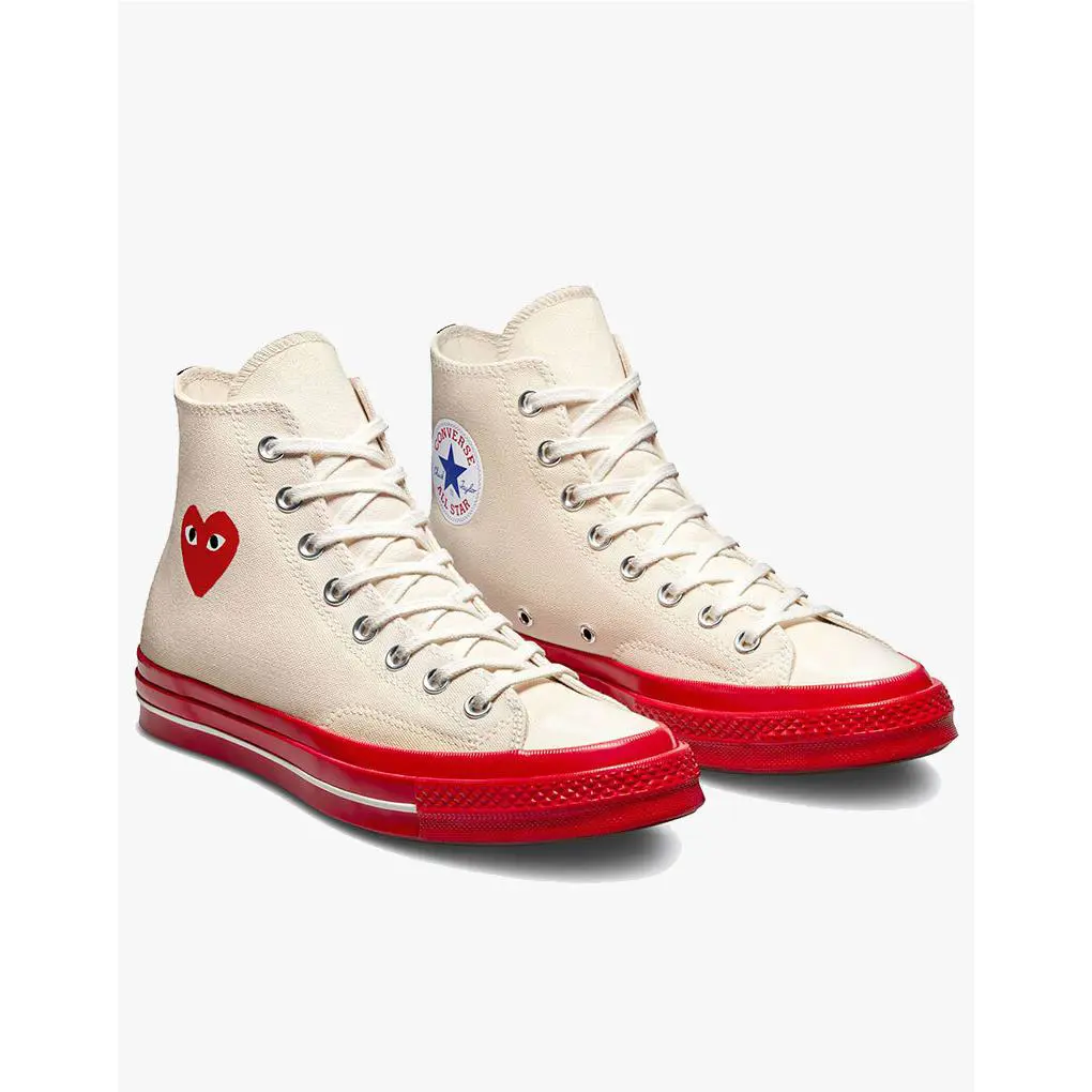 Converse shoes - Pristine/Red/Egret 3