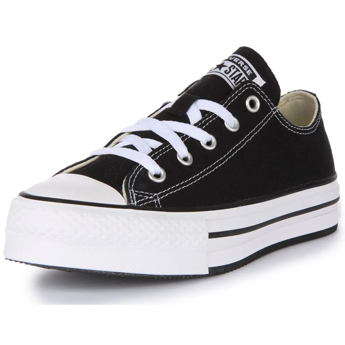 Converse shoes - BLACK WHITE 4