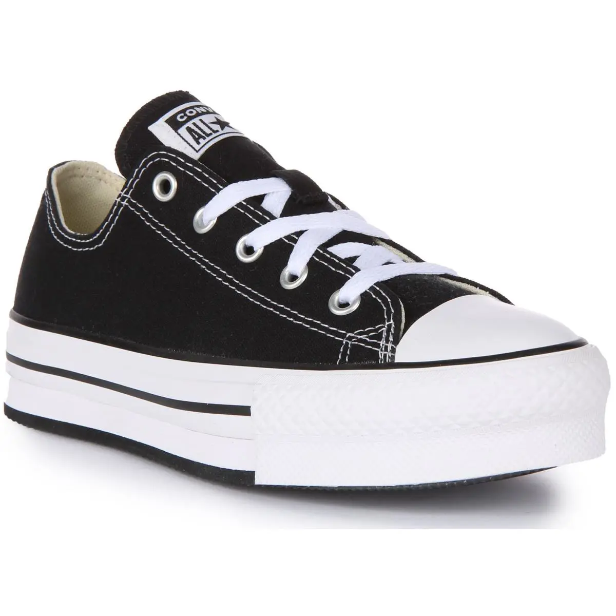 Converse shoes - BLACK WHITE 5