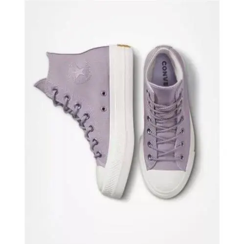 Converse shoes - Converse Chuck Taylor All Star Lift Hi Top - A05014F - Purple, Manufacturer: Lucid Lilac/Vapor Violet/Egret 1