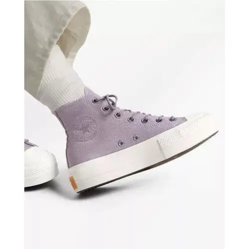 Converse shoes - Converse Chuck Taylor All Star Lift Hi Top - A05014F - Purple, Manufacturer: Lucid Lilac/Vapor Violet/Egret 5