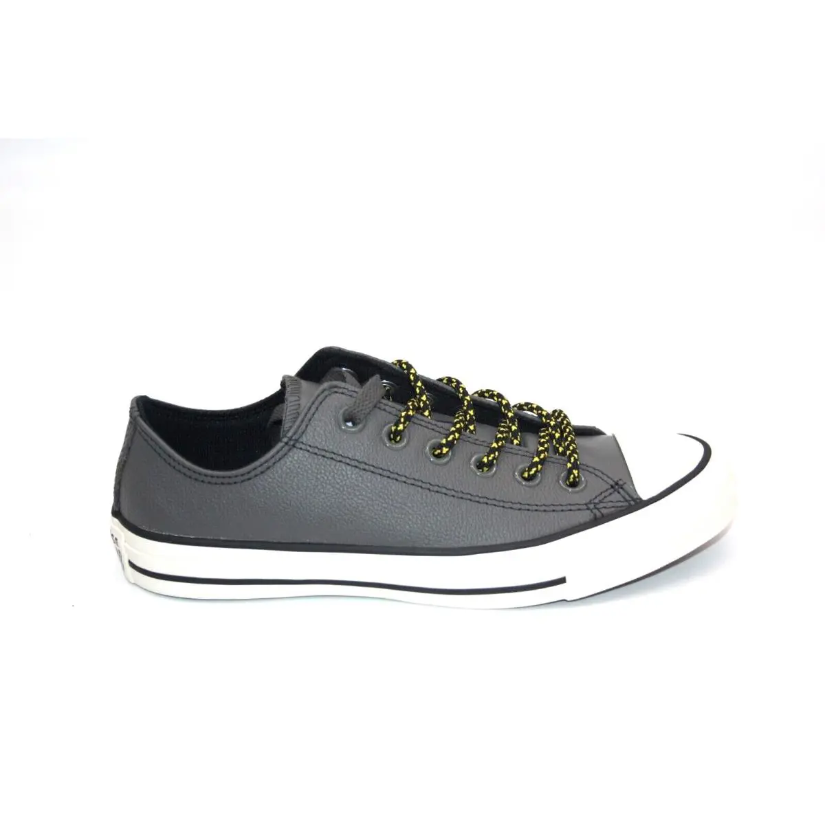 Converse Tumbled Leather Chuck Taylor All Star 165961C Carbon Grey/vivid Unisex - Gray