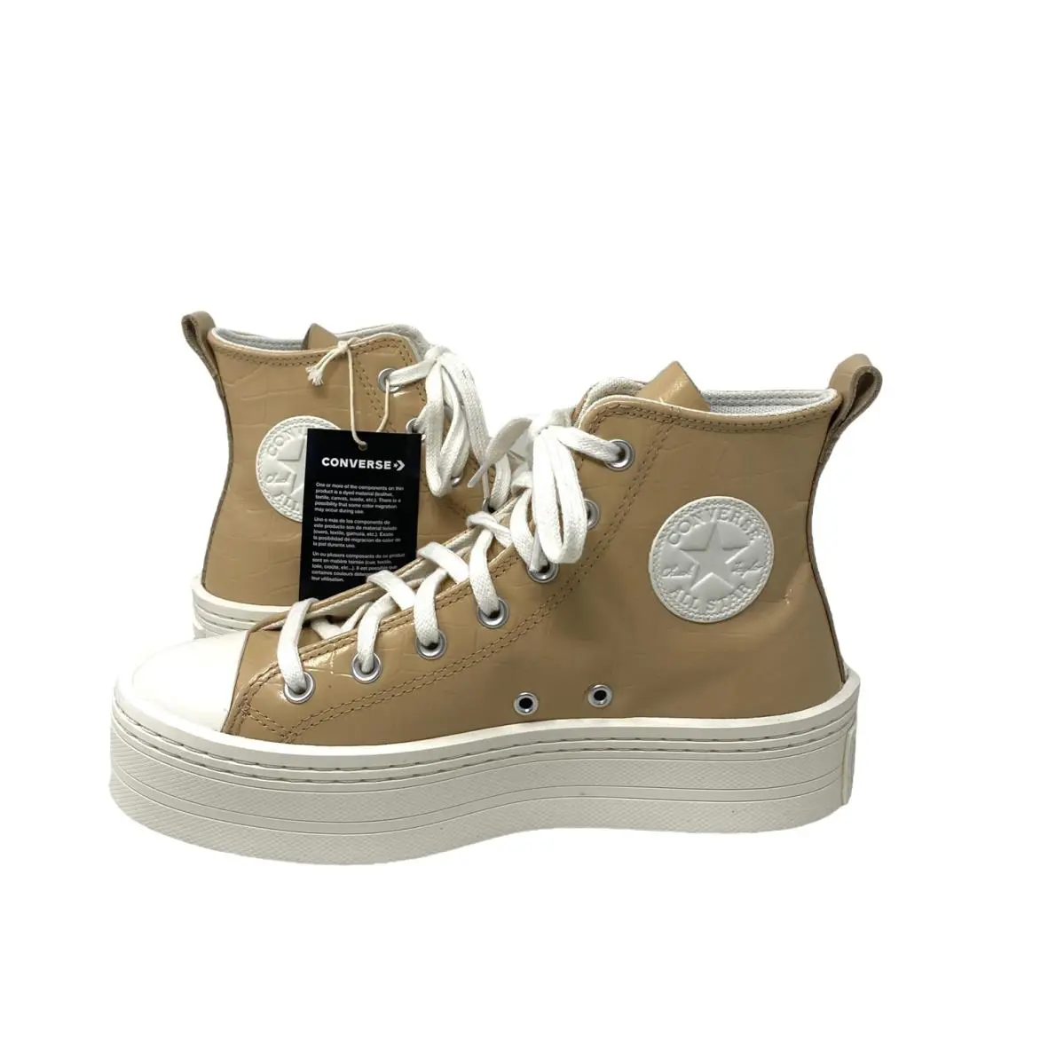 Converse shoes - Converse Chuck Taylor Modern Lift Platform - A07658C - Beige 4