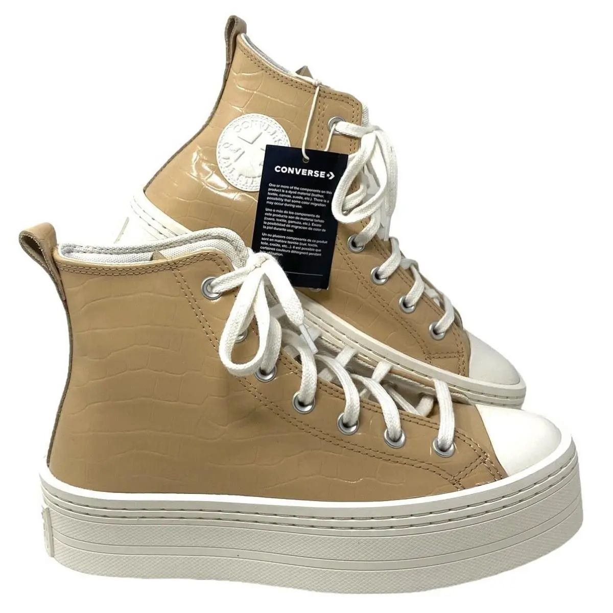 Converse shoes - Converse Chuck Taylor Modern Lift Platform - A07658C - Beige 9