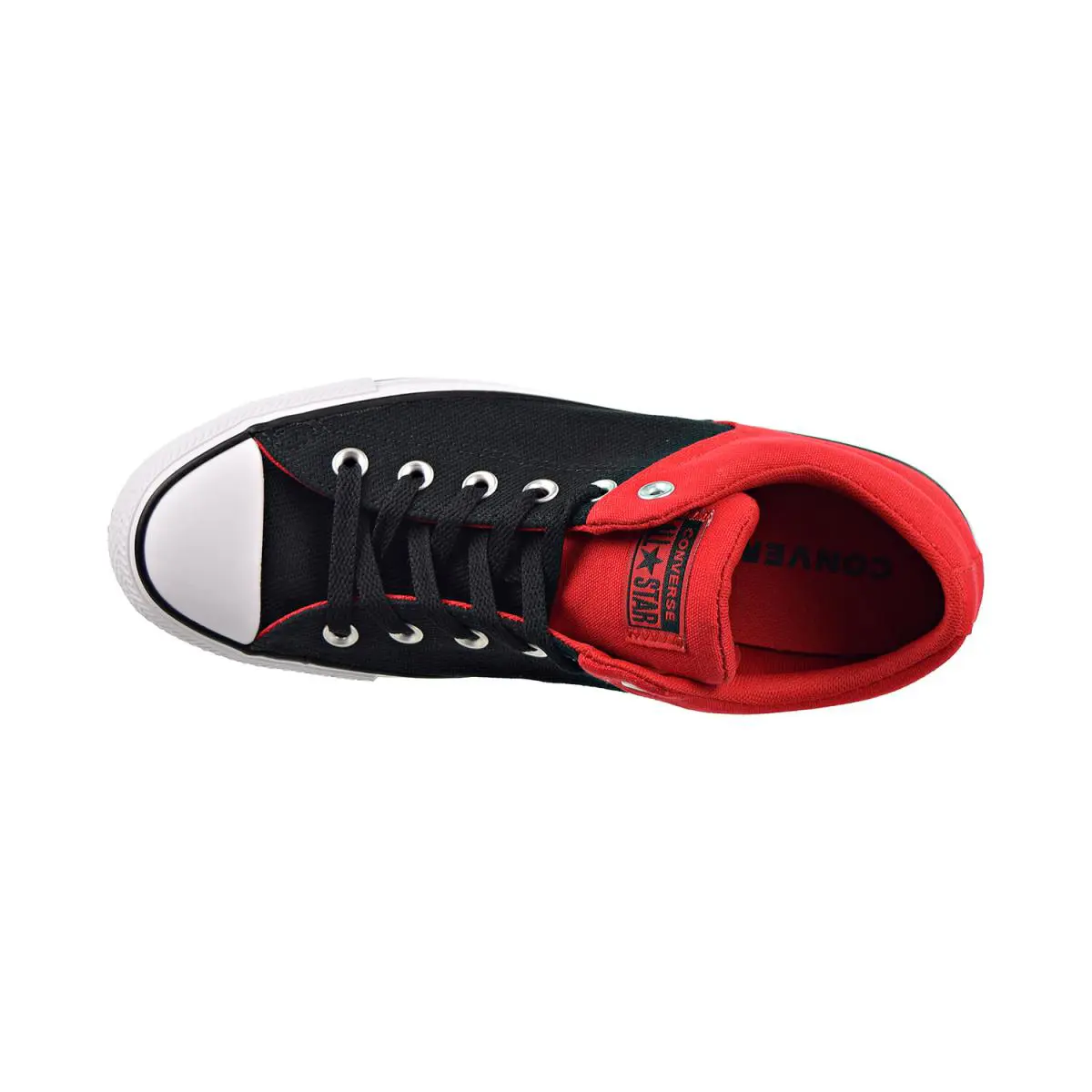 Converse shoes - Red-Black-White 3