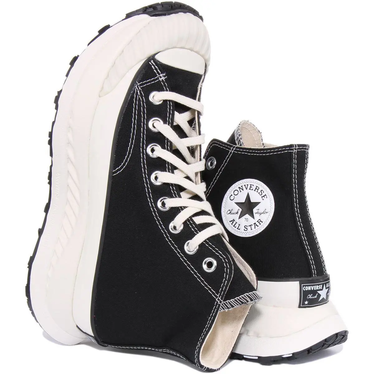 Converse shoes - BLACK WHITE 2