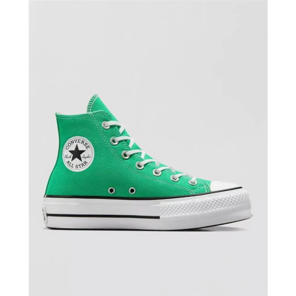 Converse shoes - Converse Chuck Taylor All Star Lift - Green, Manufacturer: Apex Green/White/Black 6