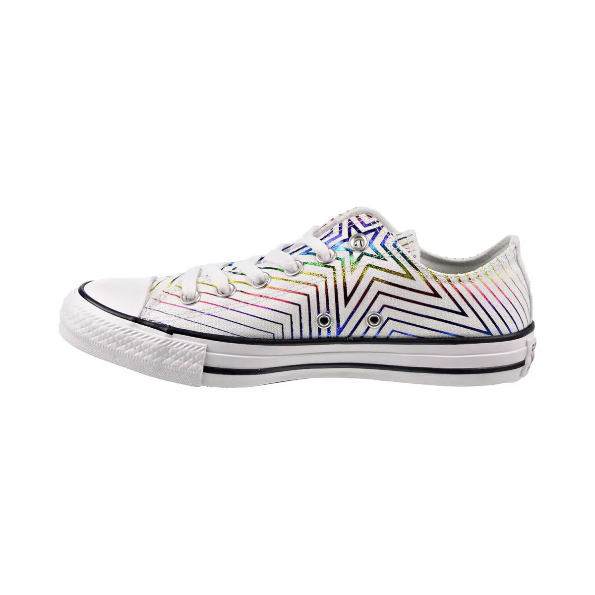 Converse shoes - White/Black 2