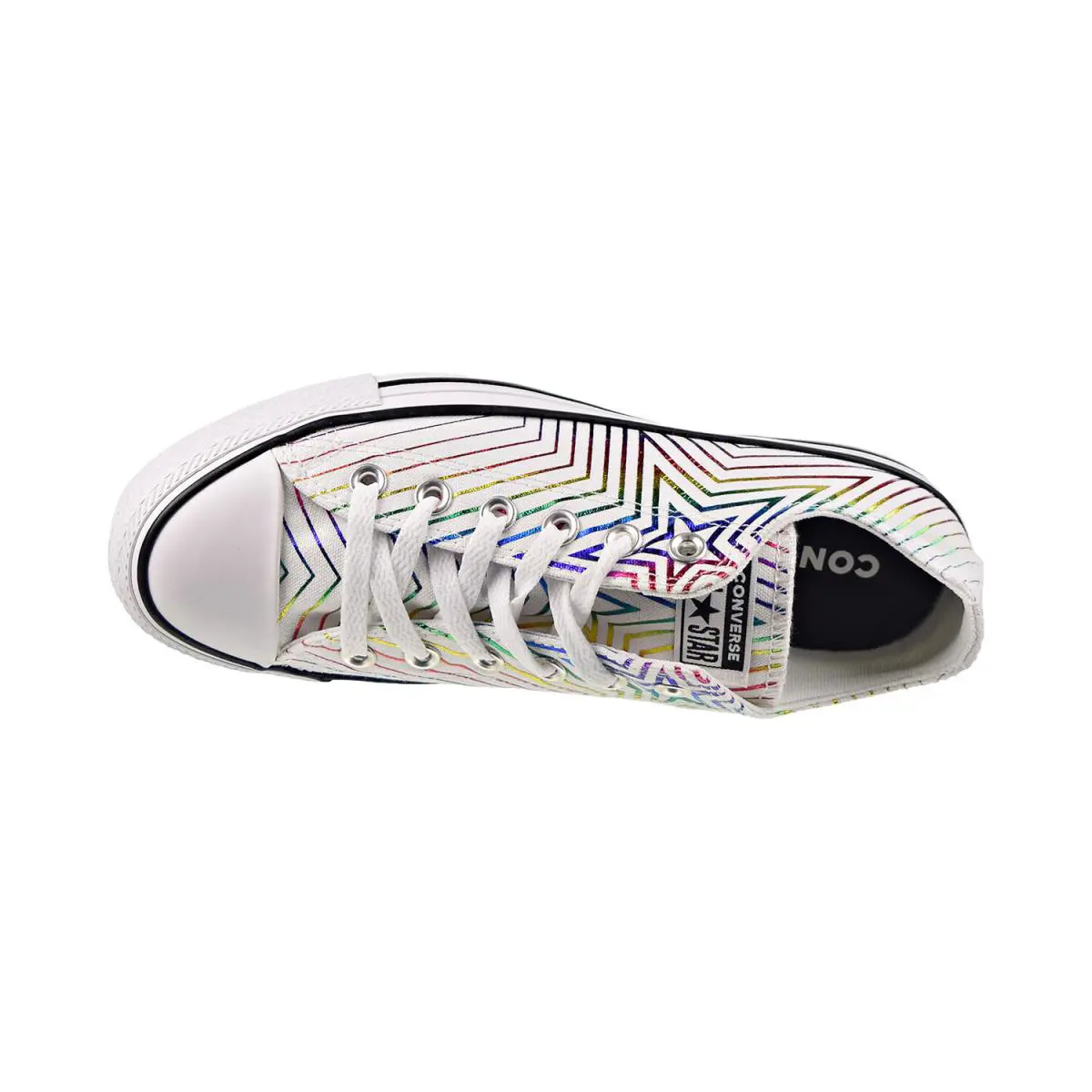 Converse shoes - White/Black 3