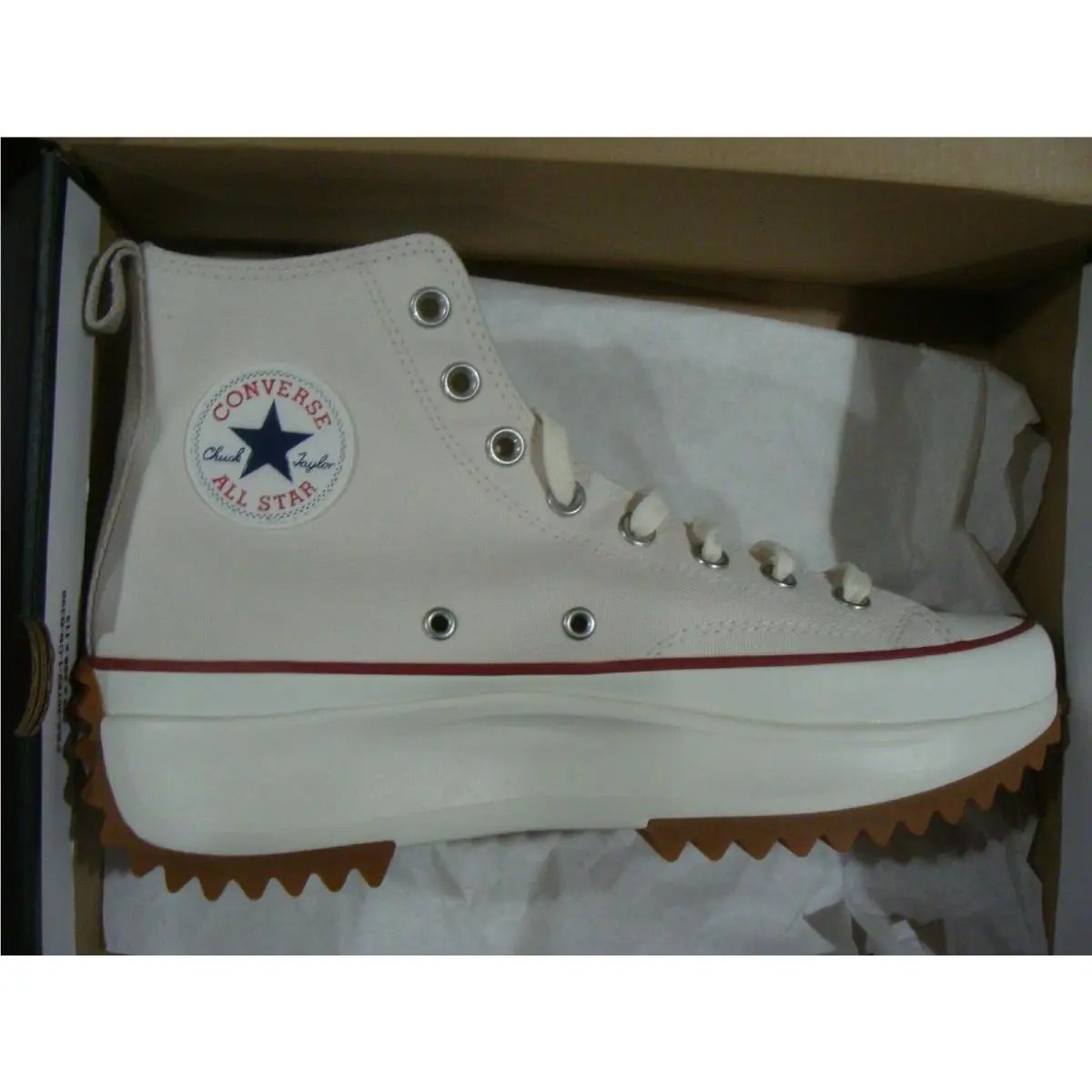 Converse shoes - Converse Run Star Hike - Run Star Hike - 171126C - Parchment/Egret/Gum Honey 1