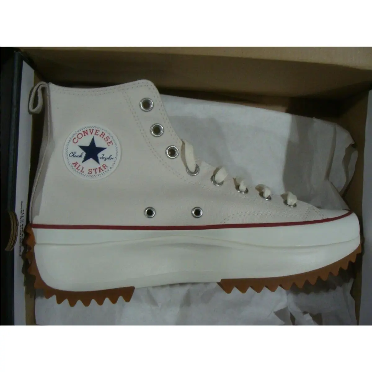Converse shoes - Converse Run Star Hike - Run Star Hike - 171126C - Parchment/Egret/Gum Honey 7
