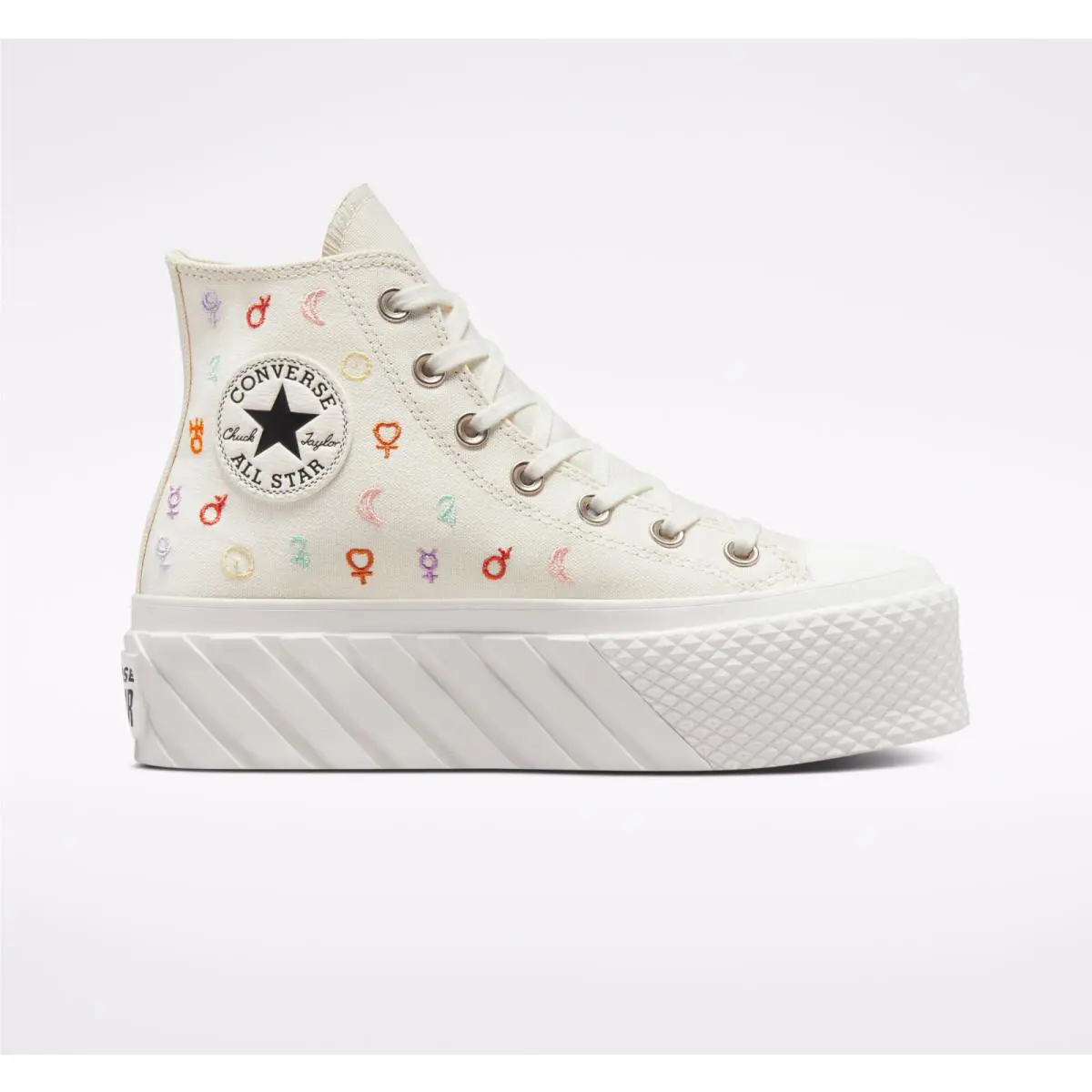 Converse shoes - Converse Chuck Taylor All-Star Hi - A03716C - Egret/Vintage White 0
