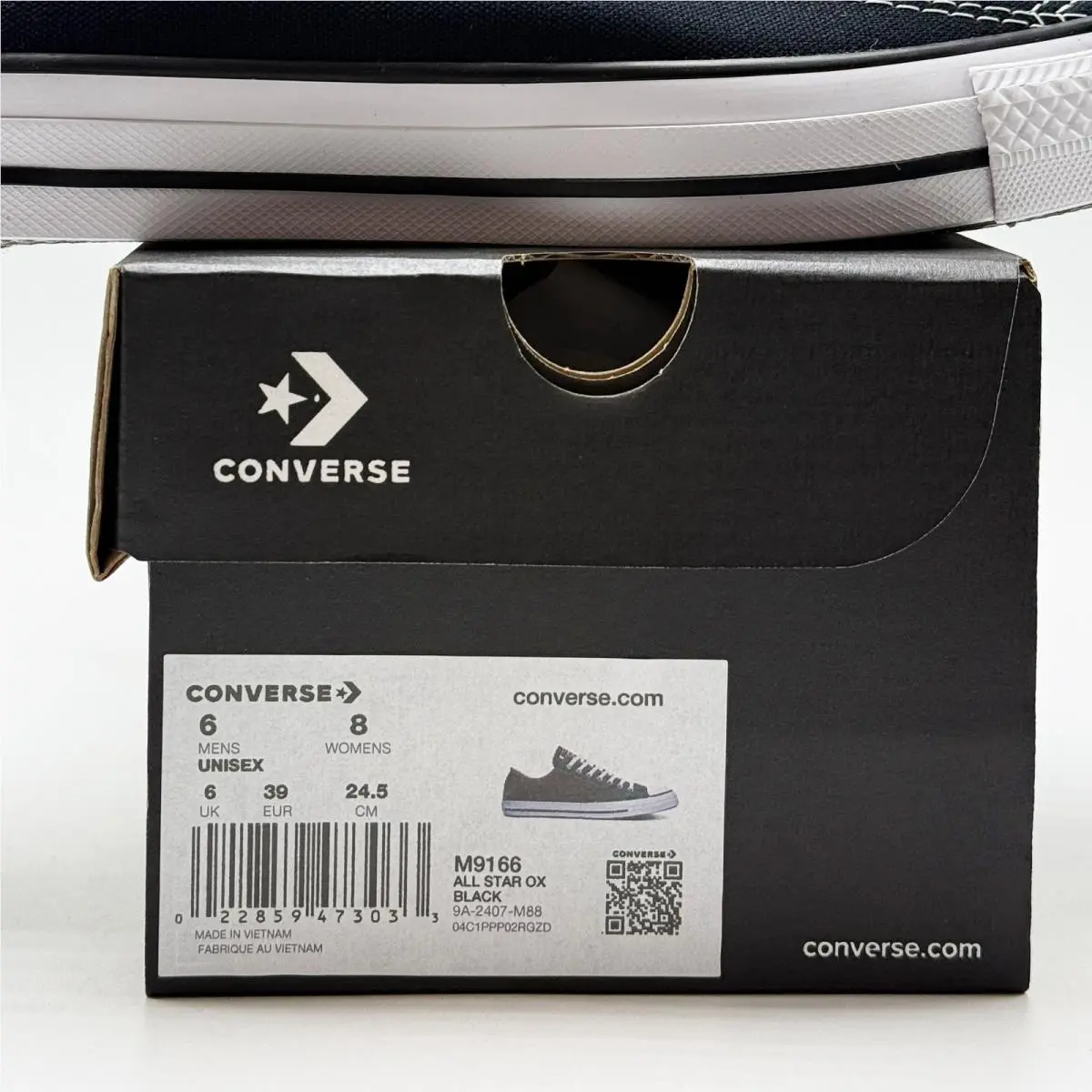 Converse shoes - Converse Chuck Taylor All Star Low - M9166 - Black 7