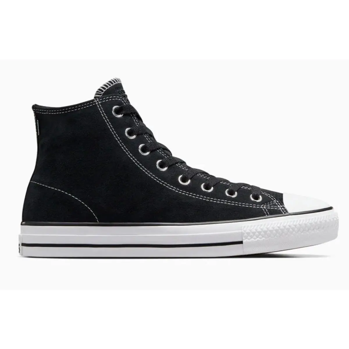 Converse Men`s Cons Chuck Taylor All Star Pro Suede Premium Shoes Memory Foam - Black