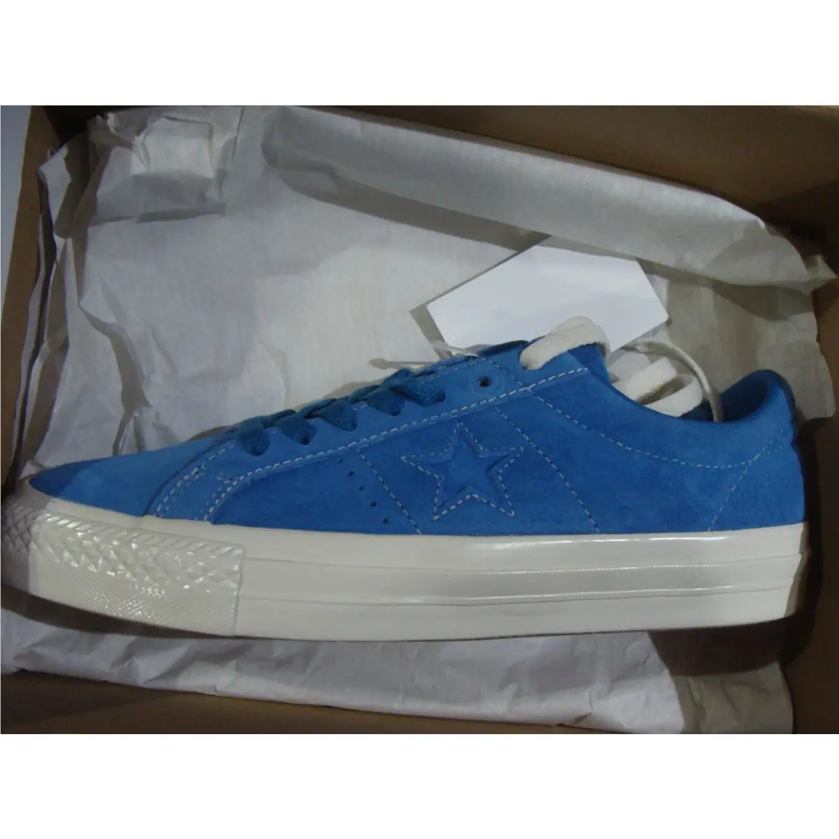 Converse shoes - Converse One Star Pro - One Star Pro - 168655C - CAPE BLUE/EGRET 3
