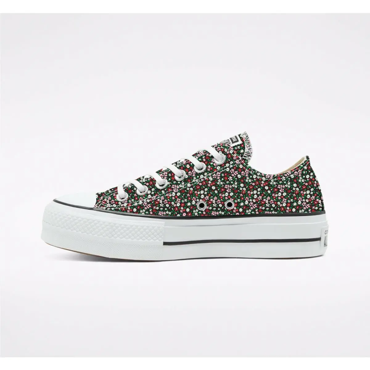 Converse shoes - Chuck Taylor All Star Lift Ox - 568377C - Black/Multi/White 0
