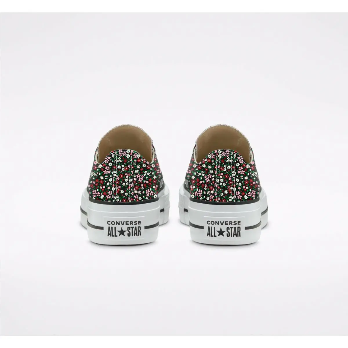 Converse shoes - Chuck Taylor All Star Lift Ox - 568377C - Black/Multi/White 3