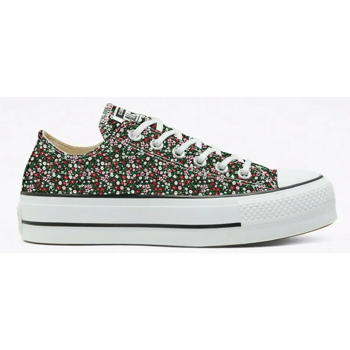Converse shoes - Chuck Taylor All Star Lift Ox - 568377C - Black/Multi/White 5