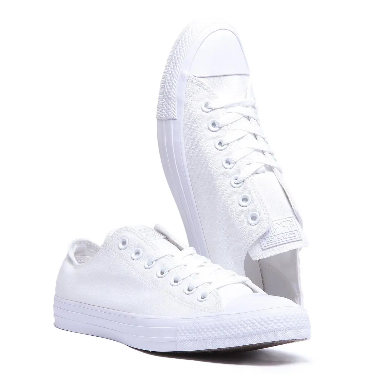 Converse shoes - White Mono 3