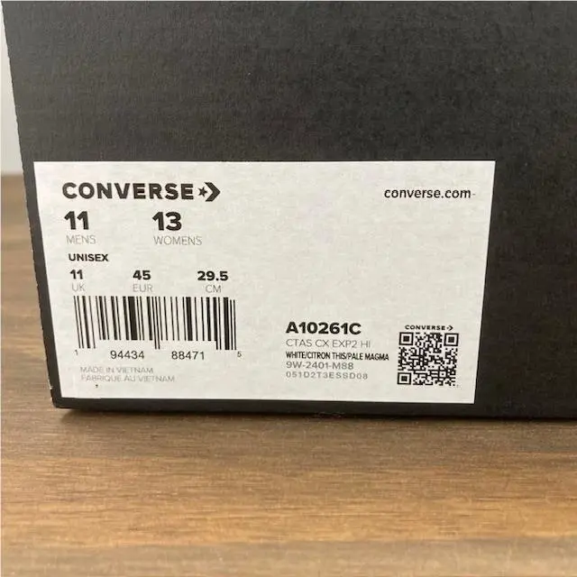 Converse shoes - Converse CTAS CX EXP2 Hi - A10261C - White 0