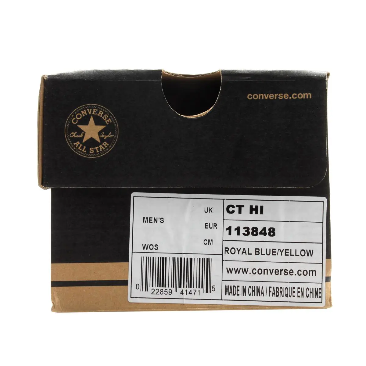 Converse shoes - 113848-3 - 113848-3 - Royal Blue/Yellow 5
