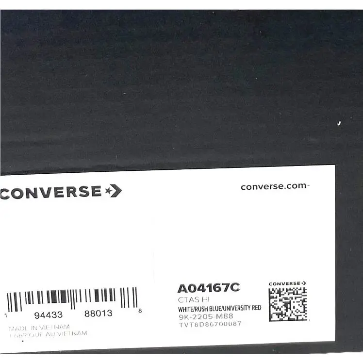 Converse shoes - Converse CTAS High Top - CTAS High Top - A04167C - Blue 6