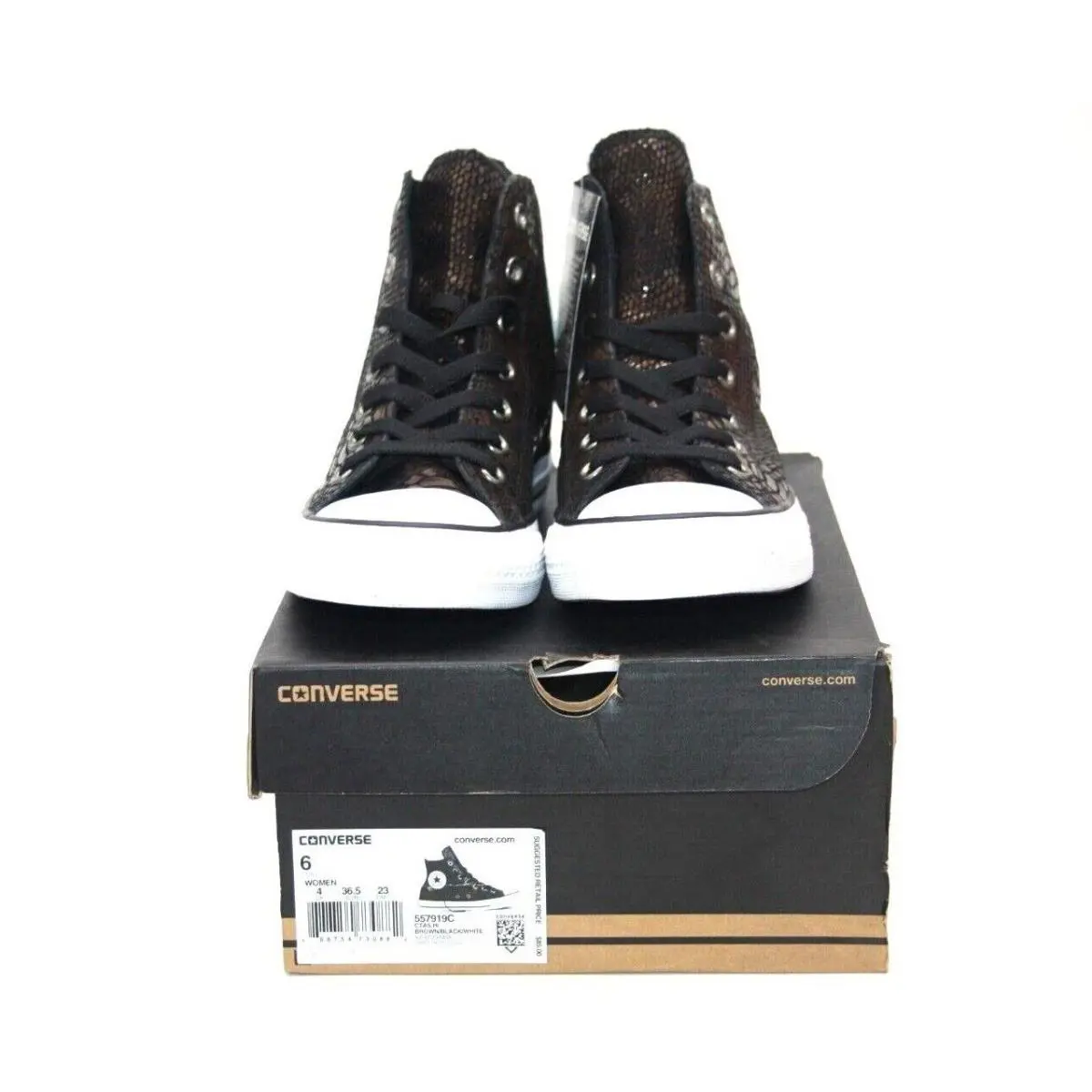 Converse shoes - Converse Chuck Taylor All Star - 557919C - BROWN/BLACK/WHITE 7