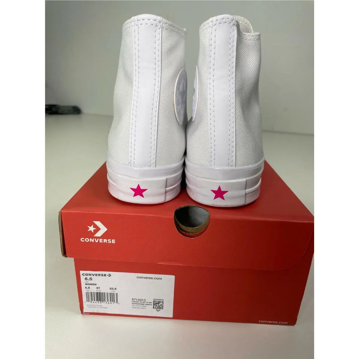 Converse shoes - Converse Surface Fusion Chuck 70 - 571431C - White 6