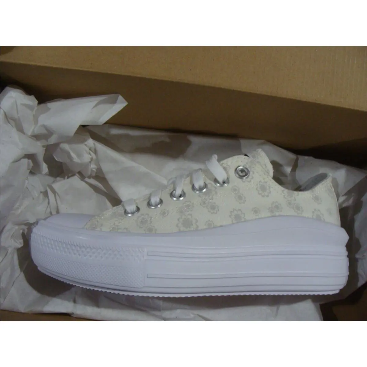 Converse shoes - WHITE/MOUSE/WHITE 3