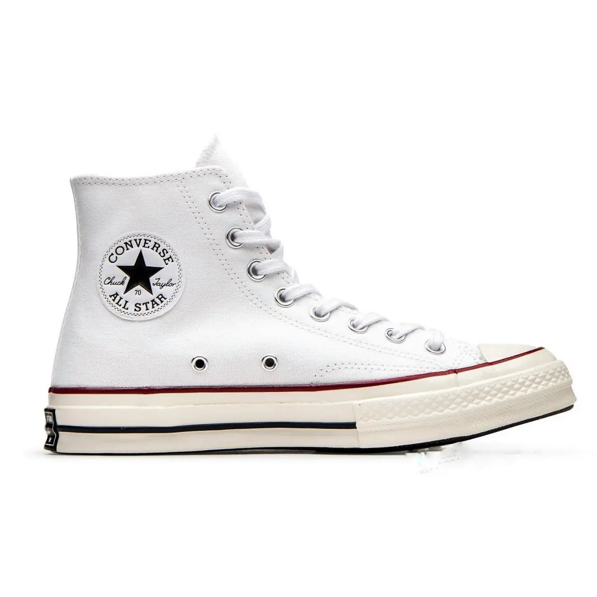 ​converse Unisex Chuck 70 Vintage Canvas High Top Shoes White 162056C i Men`s 7 / Women`s 9 by Converse