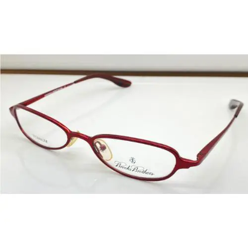 Brooks Brothers BB434 1266T Burgundy 49-17-130 Vintage Frame