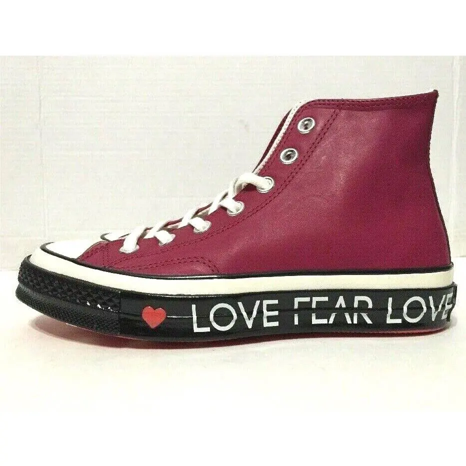Converse shoes - Love Graphic - Love Graphic - 563472C - Red, Manufacturer: Rhubarb, Egret, Black 14