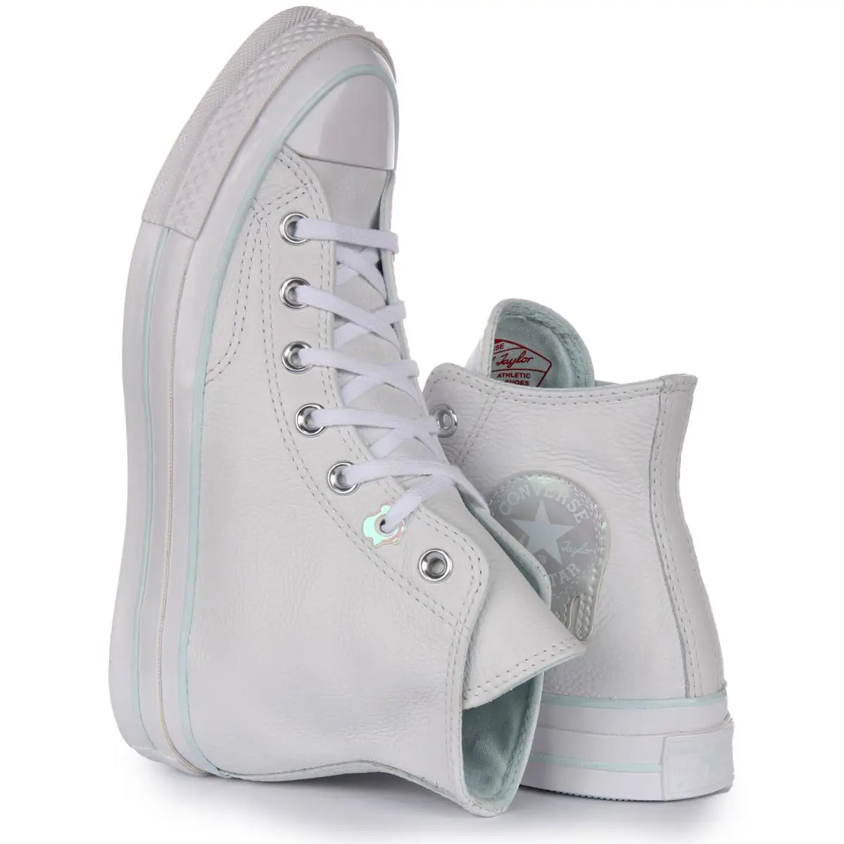 Converse shoes - WHITE BLUE 2