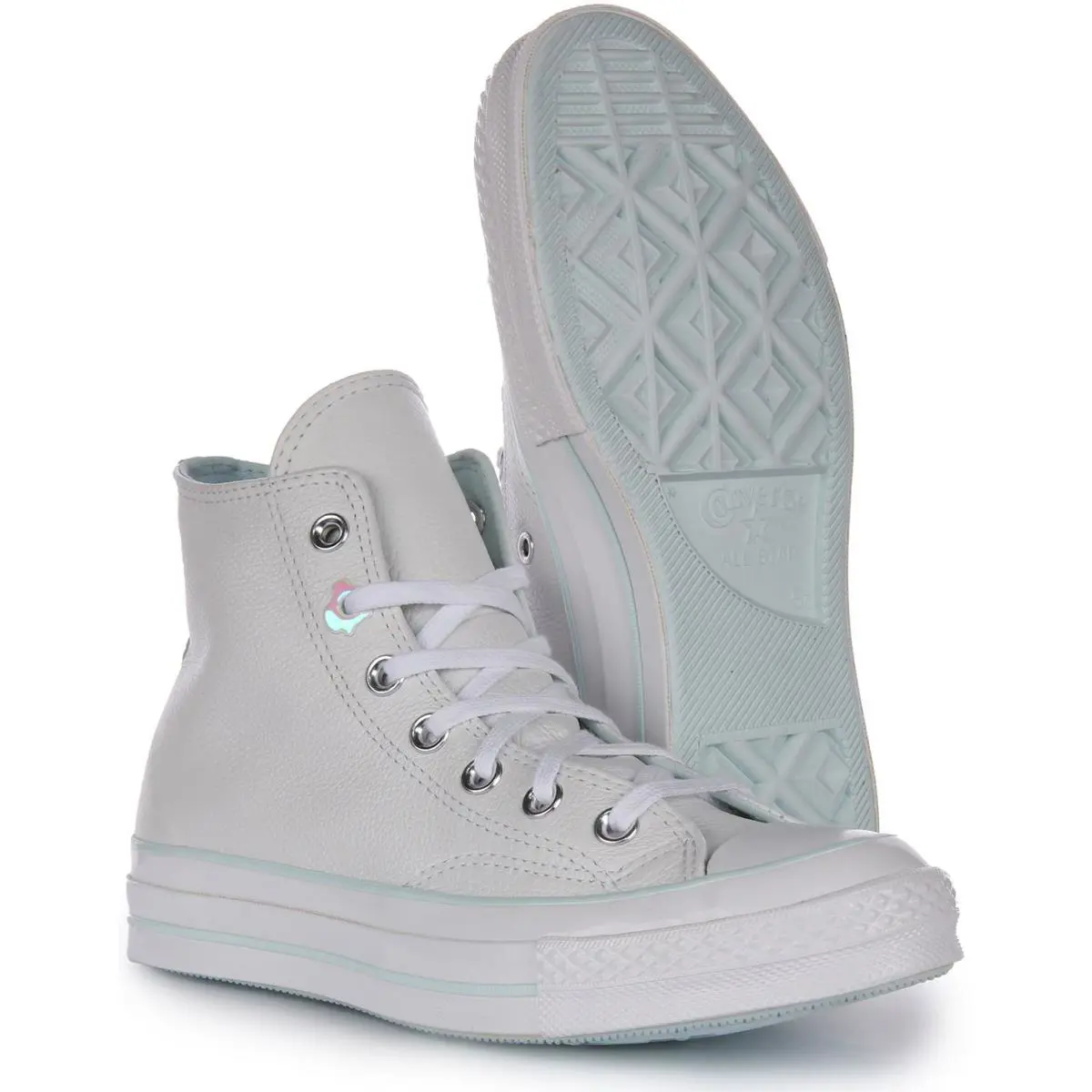 Converse shoes - WHITE BLUE 3