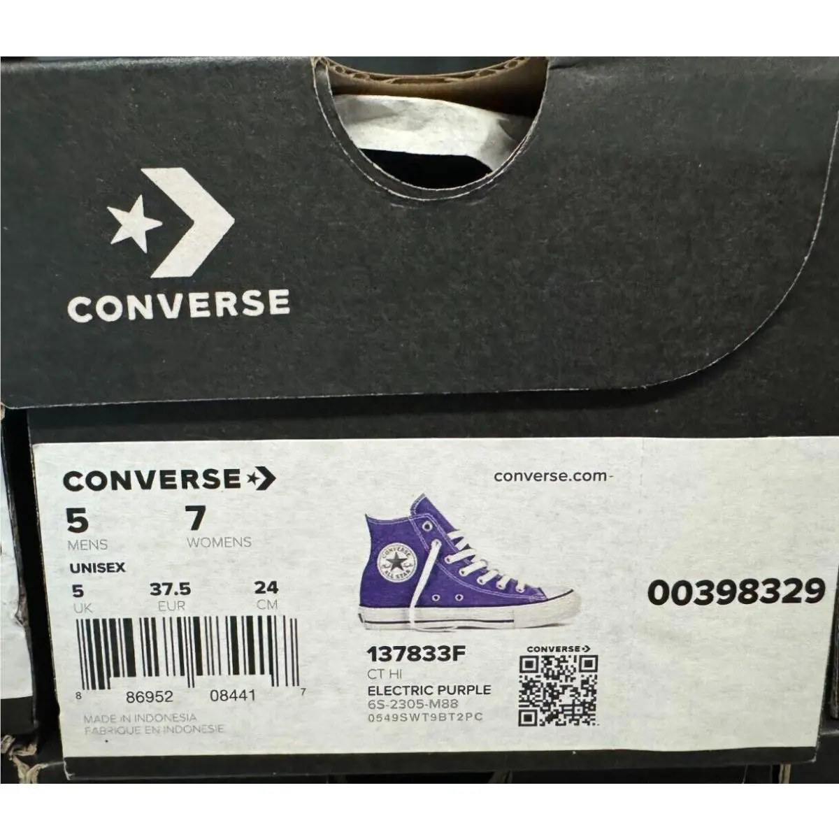 Converse shoes - Purple 2