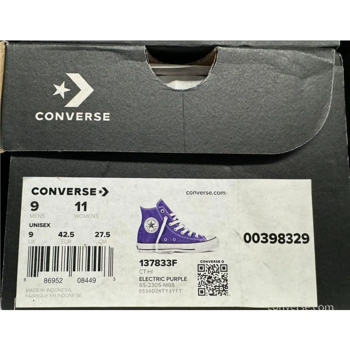 Converse shoes - Purple 4