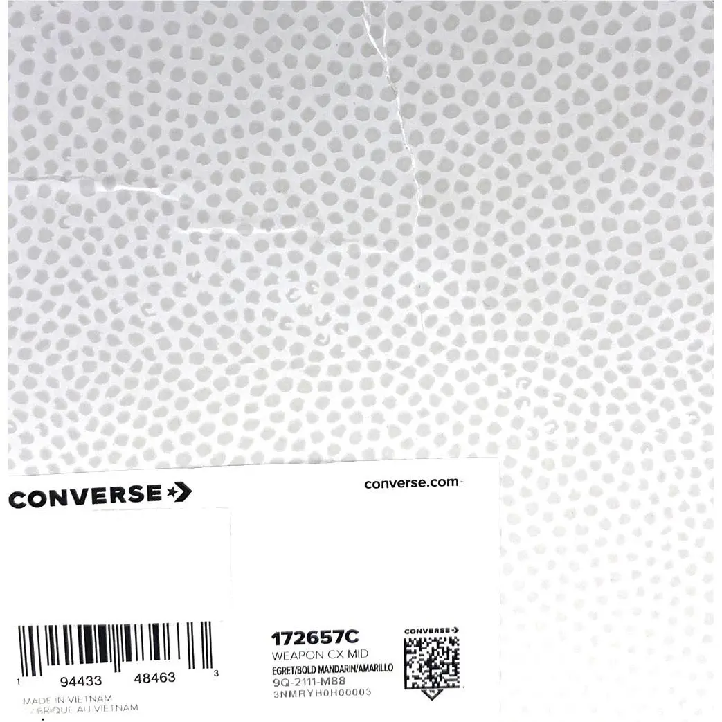 Converse shoes - Converse Weapon - Weapon - 172657C - Egret 5