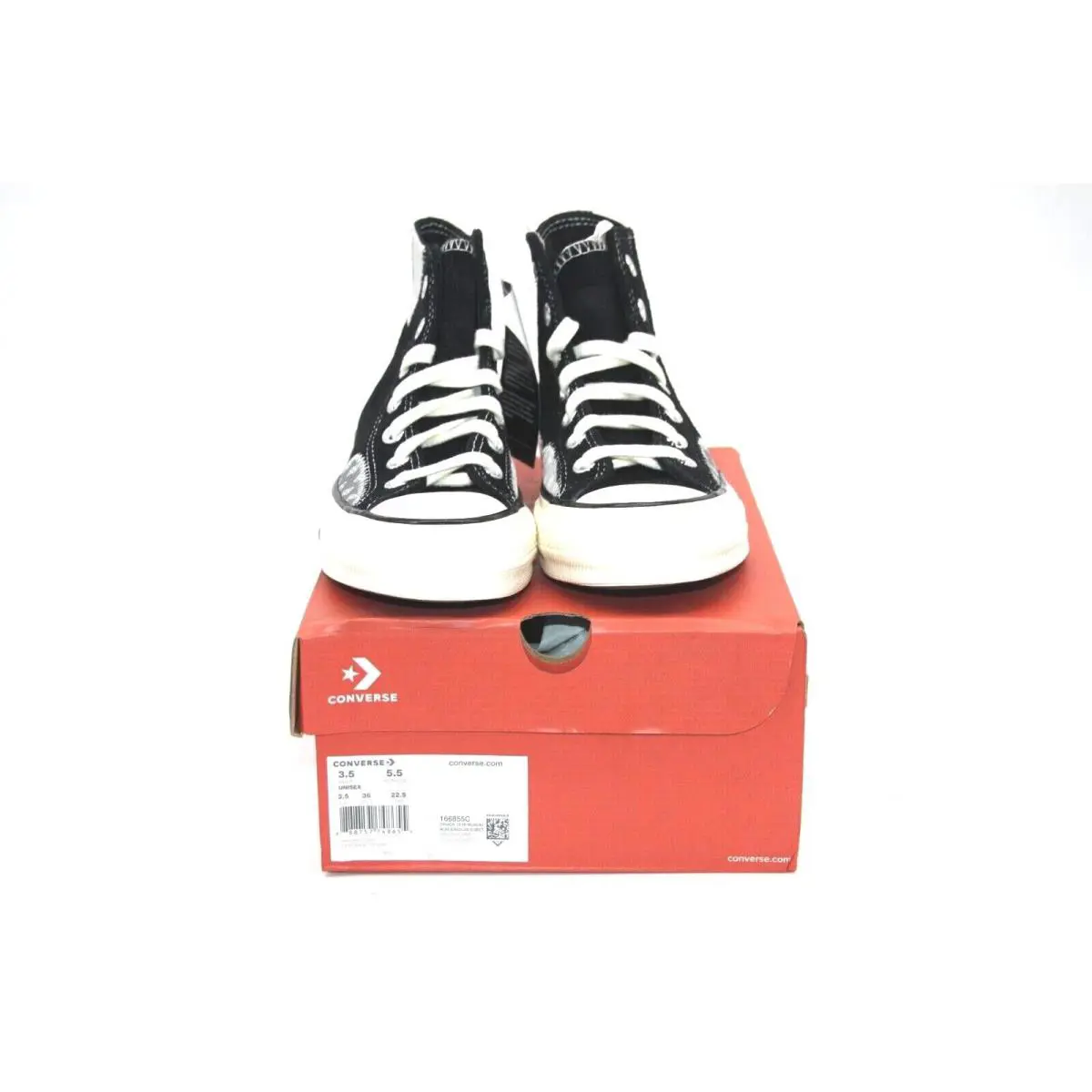 Converse shoes - Chuck Taylor - Chuck Taylor - 166855C - BLACK/MOUSE/EGRET 8