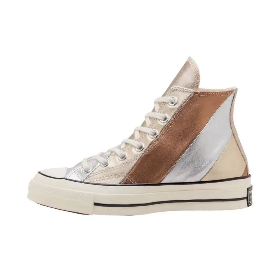 Converse shoes - Converse Chuck Taylor 70 Hi - 565882C - Silver, Bronze and Gold, Manufacturer: Pure Silver/Egret/Black 1