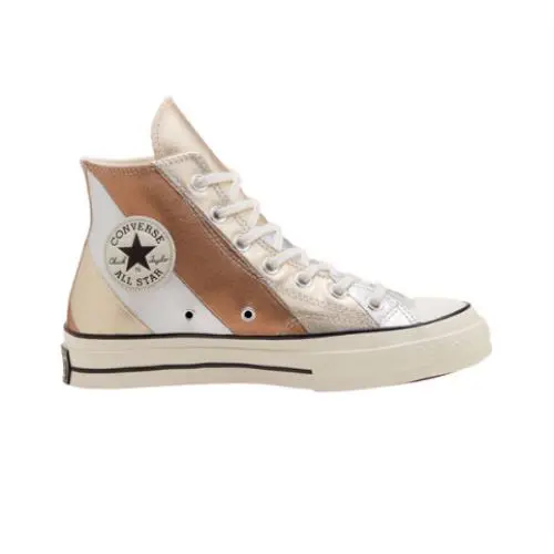 Converse shoes - Converse Chuck Taylor 70 Hi - 565882C - Silver, Bronze and Gold, Manufacturer: Pure Silver/Egret/Black 5