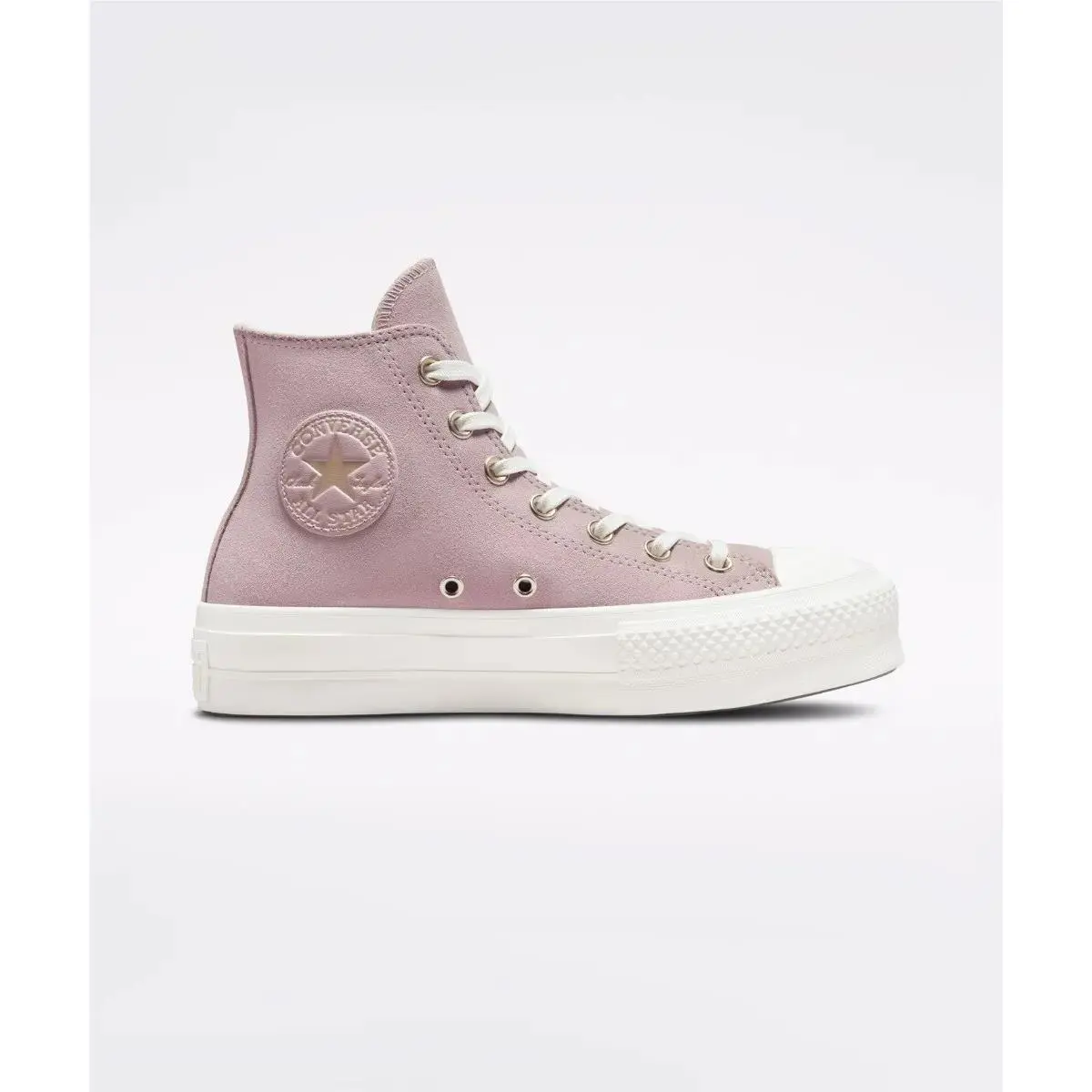 Converse shoes - Converse Chuck Taylor All-Star Hi - A03728C - Stone Mauve/Egret/Egret 19