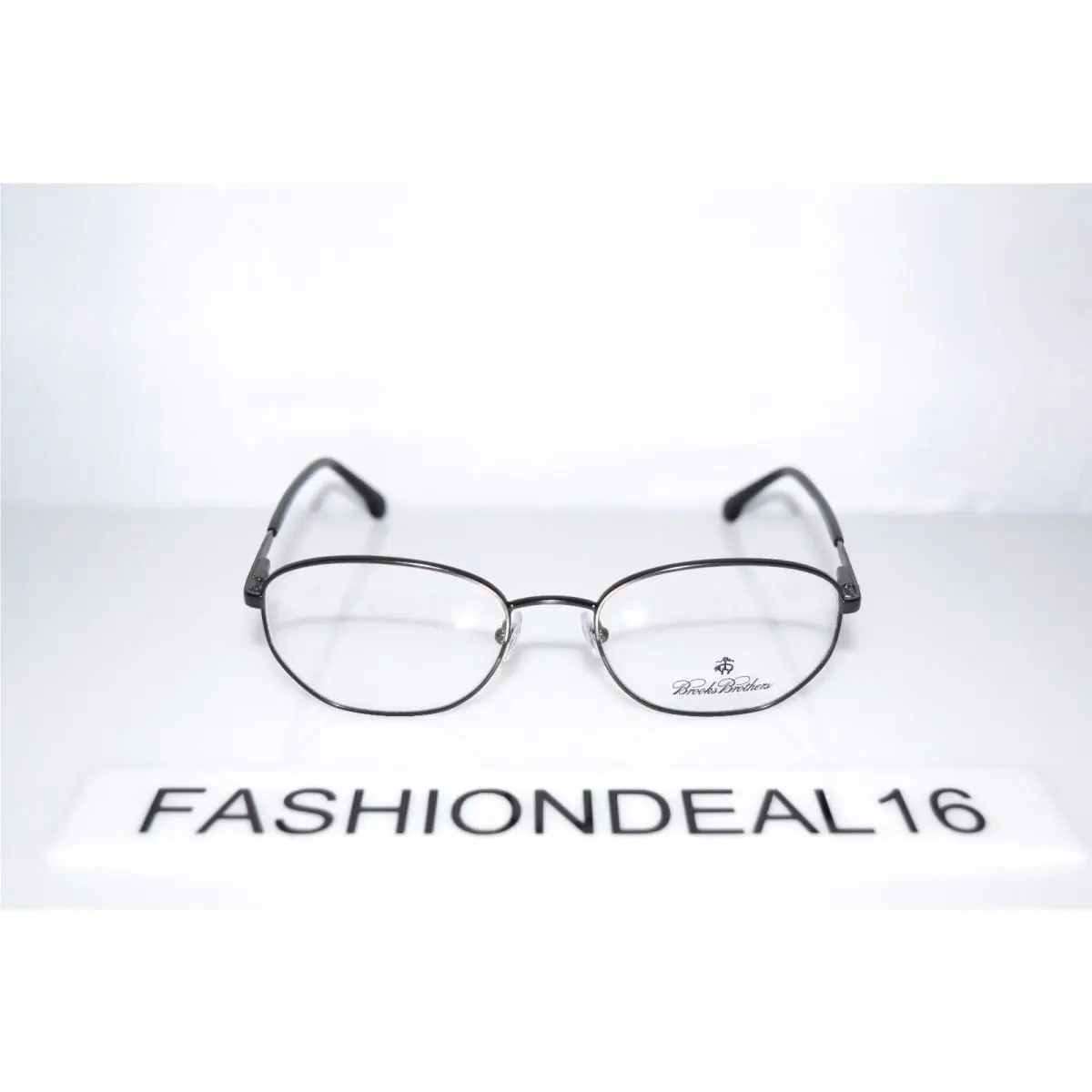Brooks Brothers Gray Black Optical Frame Rx BB1038 1221 54mm Eyeglasses