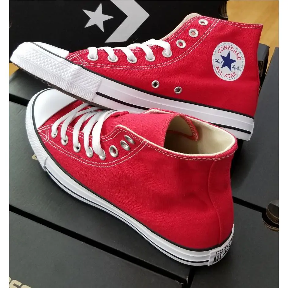 Converse shoes - Converse Chuck Taylor All-Star Hi - M9621 - Red 4
